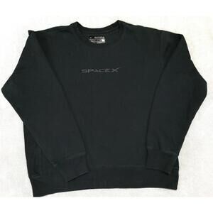 RARE Official Space X Crewneck Sweatshirt 2XL Tesla Nasa